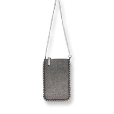 ZARA BORSA CELLULARE DONNA BORCHIATA GRIGIA