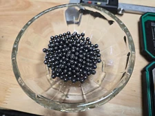 177 cal .177" 9 grain swaged soft lead round ball pellets 250 600 or 1200 ct