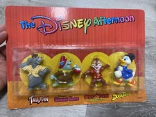 Kellogg's 1991 Disney Afternoon 4 Figurine SET x4 TALESPIN GUMMI BEAR DUCKTALES