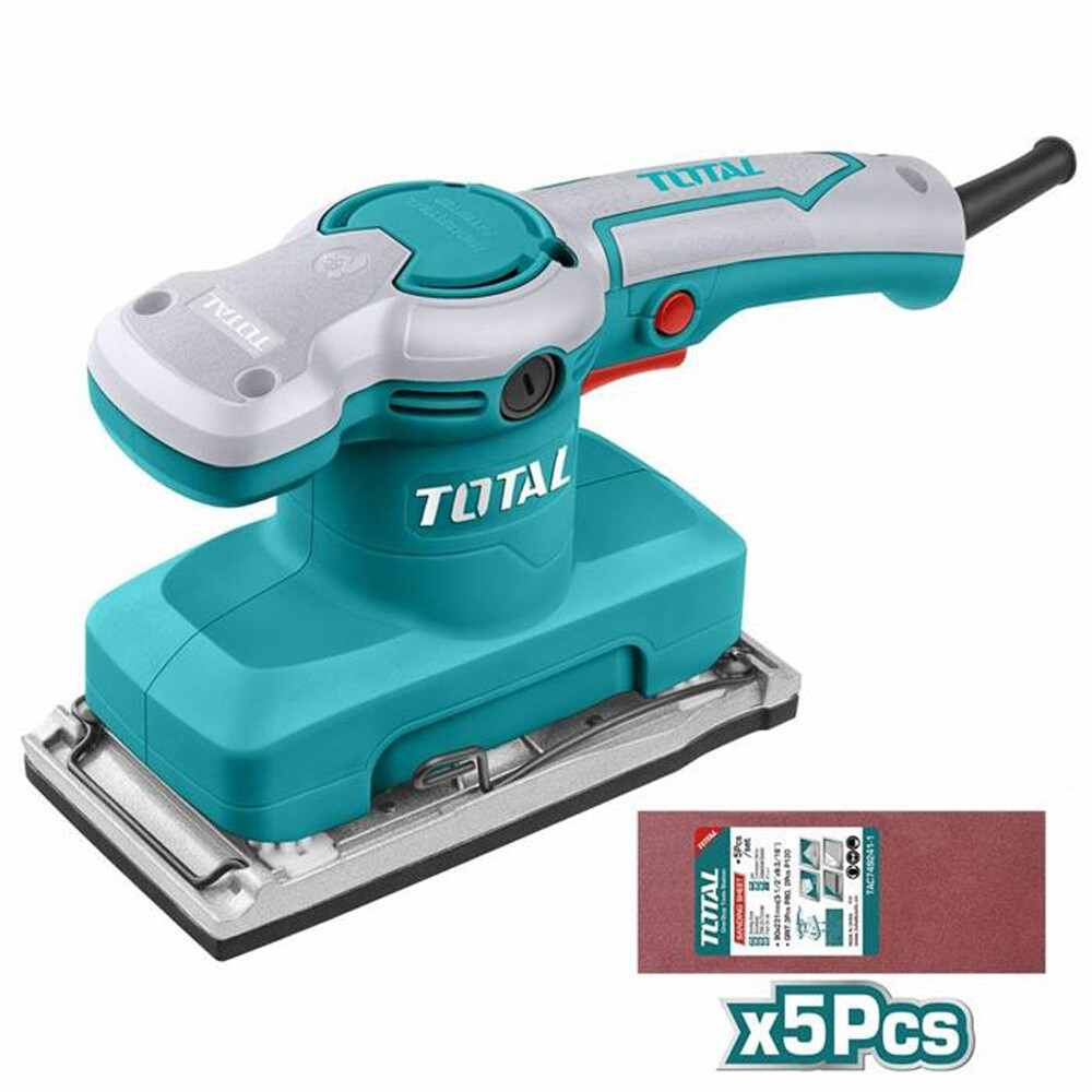 LEVIGATRICE ORBITALE 320W PER LEGNO MURO LUCIDATRICE TOTAL