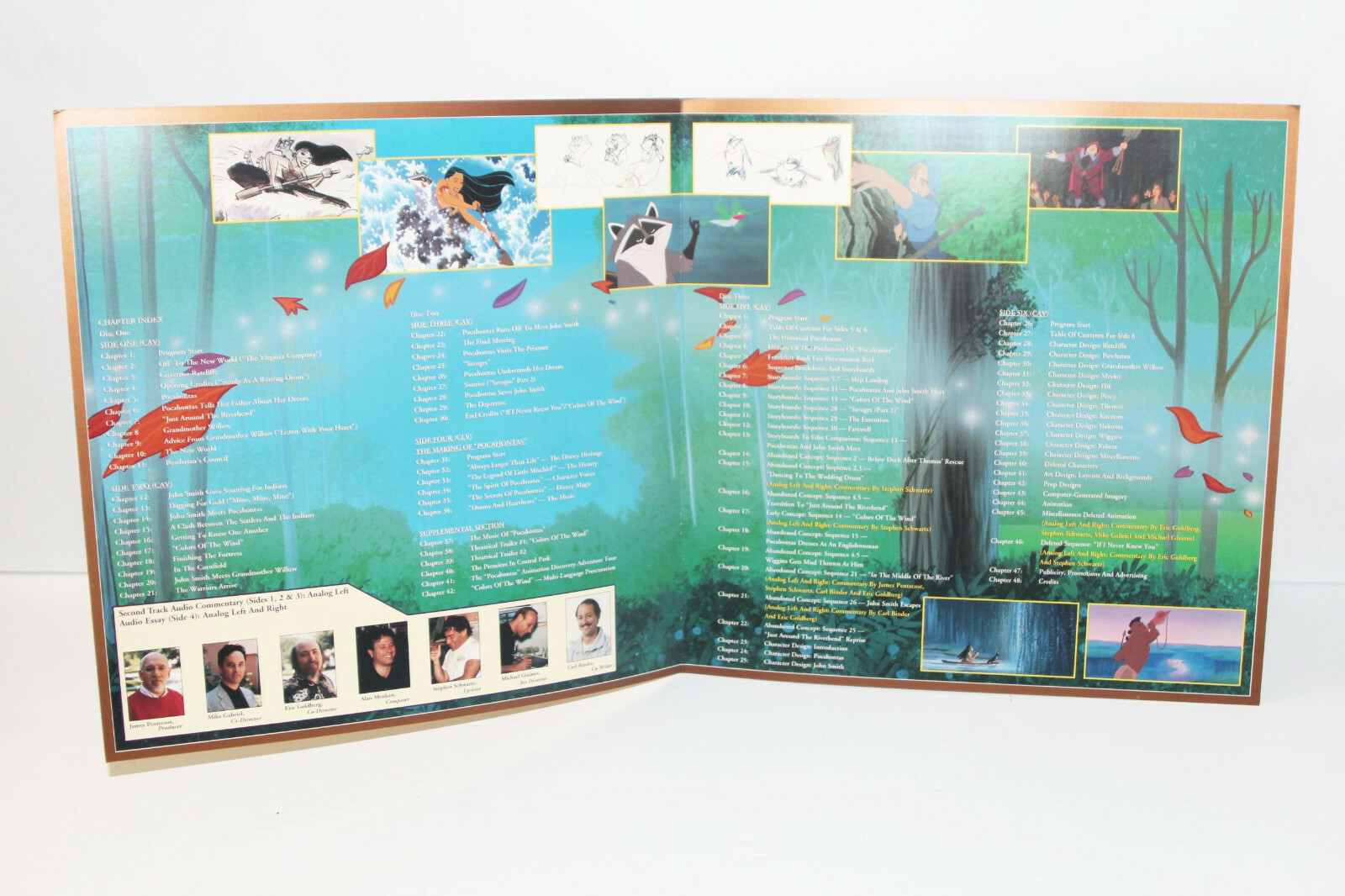 Pocahontas CAV Deluxe Edition Box Set Disney Masterpiece Classic Laser