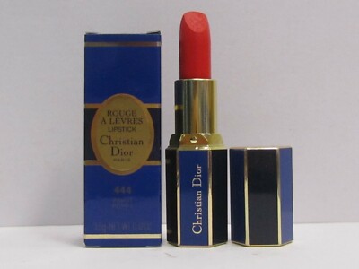 Christian Dior Rouge A Levres Lipstick color 444 Pavot Poppy New