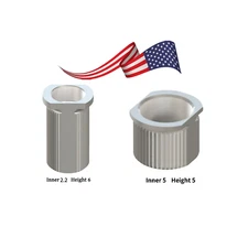 10x Dental ITI Guide Hole Sleeve Implant Digital Guidance DGS Straumann T-Sleeve