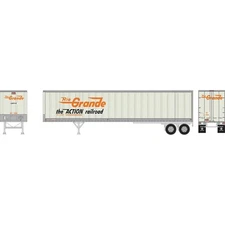 Athearn HO RTR 45' Fruehauf Smooth Z-Van Trailer Rio Grande RGTZ Multiple #'s