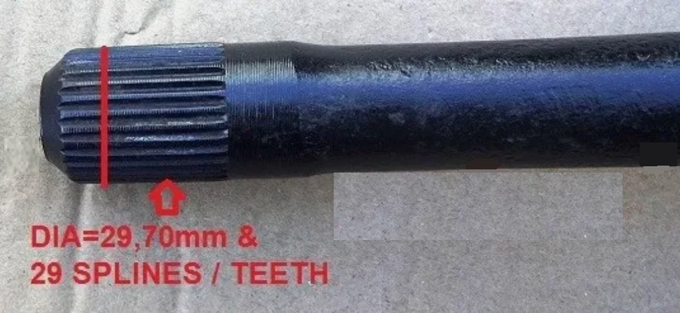 DATSUN NISSAN 620 型号 1972 78 发动机 J15 后轴轴对 LH 右握 二手 — 第 3/4 张图片