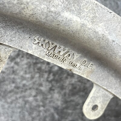 Skyway Tuff OE Mag Rear Wheel White Old School BMX Freestyle OG