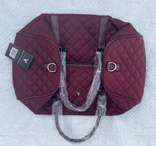 Brand New Original Vanessa Williams Quilted Duffel Bag #vw-401red