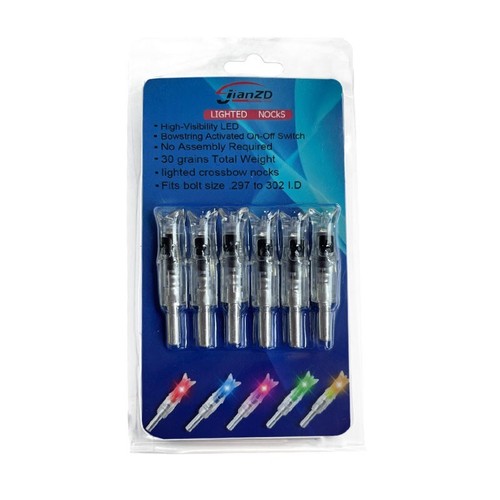 6PCS Lighted Nocks for Crossbow with .300/7.62mm Inside Diameter Arrow DIY - Picture 19 of 19