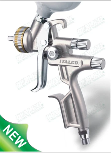 ITALCO GLOSS L.V.MP 1.3 Professional Spray Gun 600ml cup italco spray Original - Picture 6 of 10