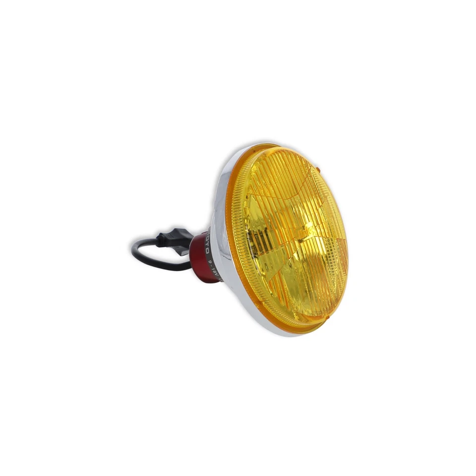 Holley Retrobright 5700K Amarillo LED 5.75" Cabeza Redonda Par de Luces Foto 2 de 4