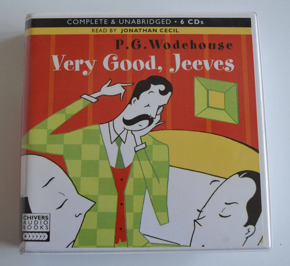 Very Good, Jeeves - P.G. Wodehouse - Unabridged Audiobook - 6CDs - Chivers - Image 2 of 2