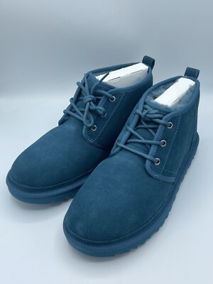 UGG Neumel Teal Suede Lace-Up Boots UGG Men main image 4