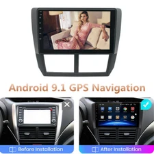 9in Android Car FM Radio for For Subaru Forester 08-12 Multimedia GPS Navigation