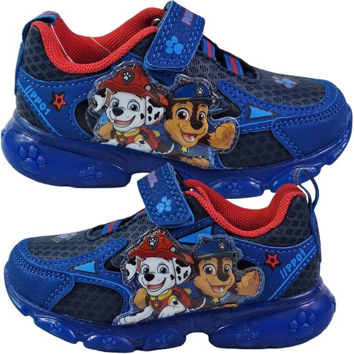 New Paw Patrol Toddler Boys' Slip-On Sneakers, Size 10 Blue, Multicolor New