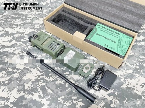 Radio portatile TRI AN/PRC 152 multibanda 12,6 V 15 W MBITR guscio alluminio - spedizione USA - Foto 7 di 11