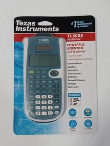 Texas Instruments TI-30XS MultiView Calculatrice scientifique NEW FREE SHIPPING