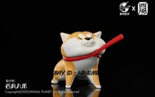 ANIMAL HEAVENLY BODY PLANET Achai wolfberry A dog pulled by a rope Achai Model