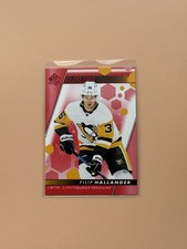 2022-23 SP Authentic Future Watch Limited Red Filip Hallander #133 Rookie RC