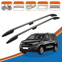 Dachreling Passend FüR Toyota Proace City L1 Baujahr Ab 2018 Schwarz Mit ABE