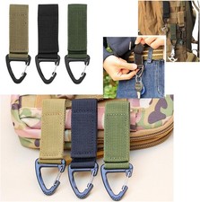Tactic Belt Key Keyring Keychains Clip Webbing Hangings Buckle Clip for Outdoor