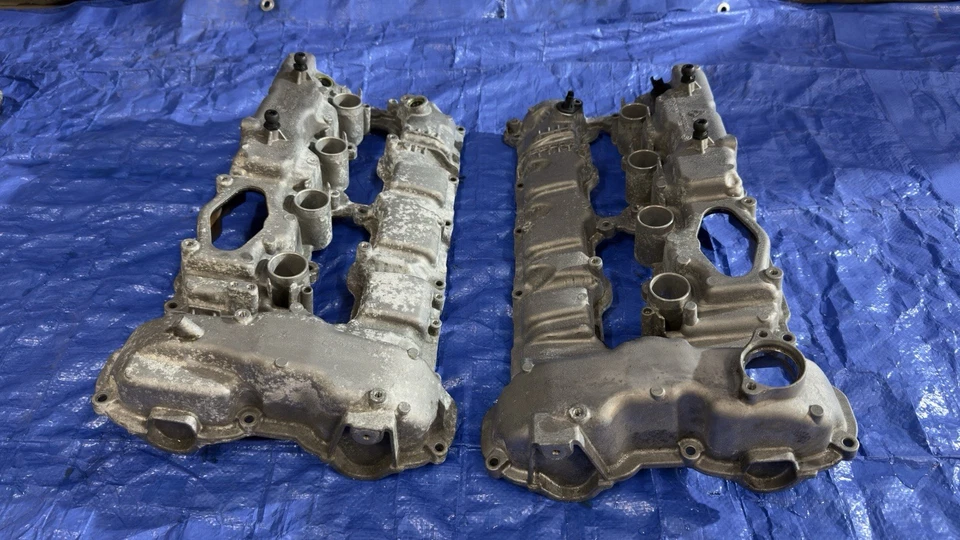 BMW X5 X6 550i 750i 2011-2013 E70 E71 N63 4,4 L juego de cubierta de válvula de motor V8 OEM Foto 2 de 4