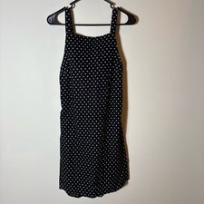 NWT ASOS Navy Polka Dot Cotton Sundress Size 8