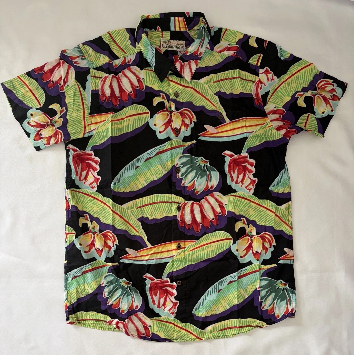 Patagonia Short Sleeve Hawaiian Casual Button-Down Shirts for Men