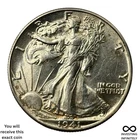1941 D AU Walking Liberty Half X-1305