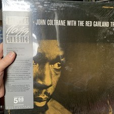 John Coltrane with The Redgarland Trio Reissue Vinyl LP Record Fantasy Records