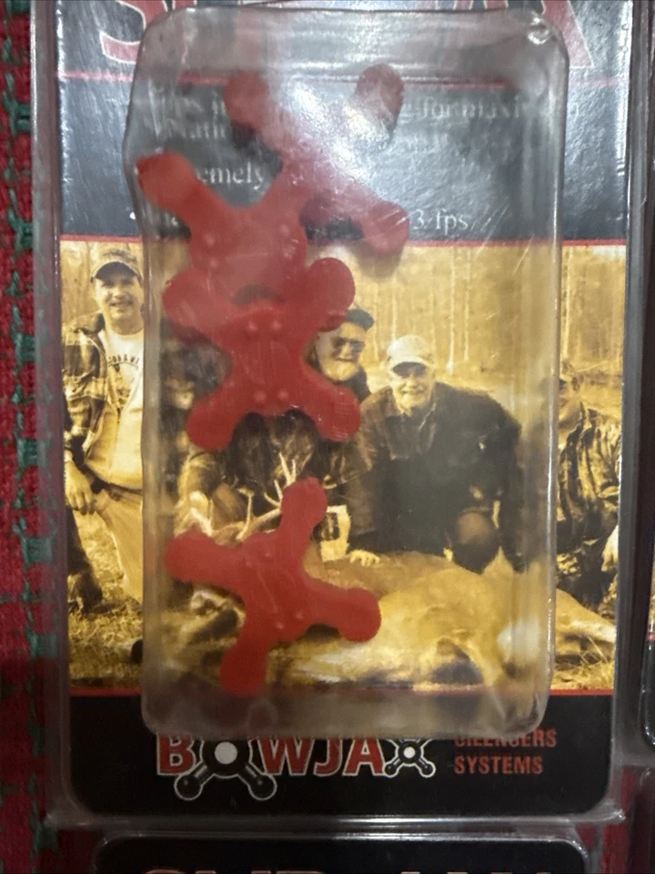 Bowjax Slip Jax Bow String Dampener Silencer Lot 7 New Packs - Image 2 of 4