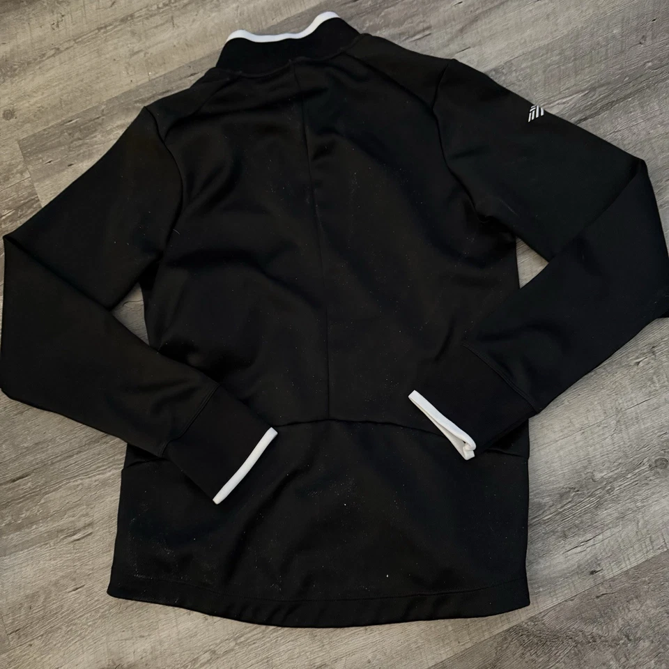 Pullover Nike Golf Dri Fit 1/2 Cremallera Para Mujer Talla Mediana Negro Blanco 1/4 Cremallera Foto 4 de 4