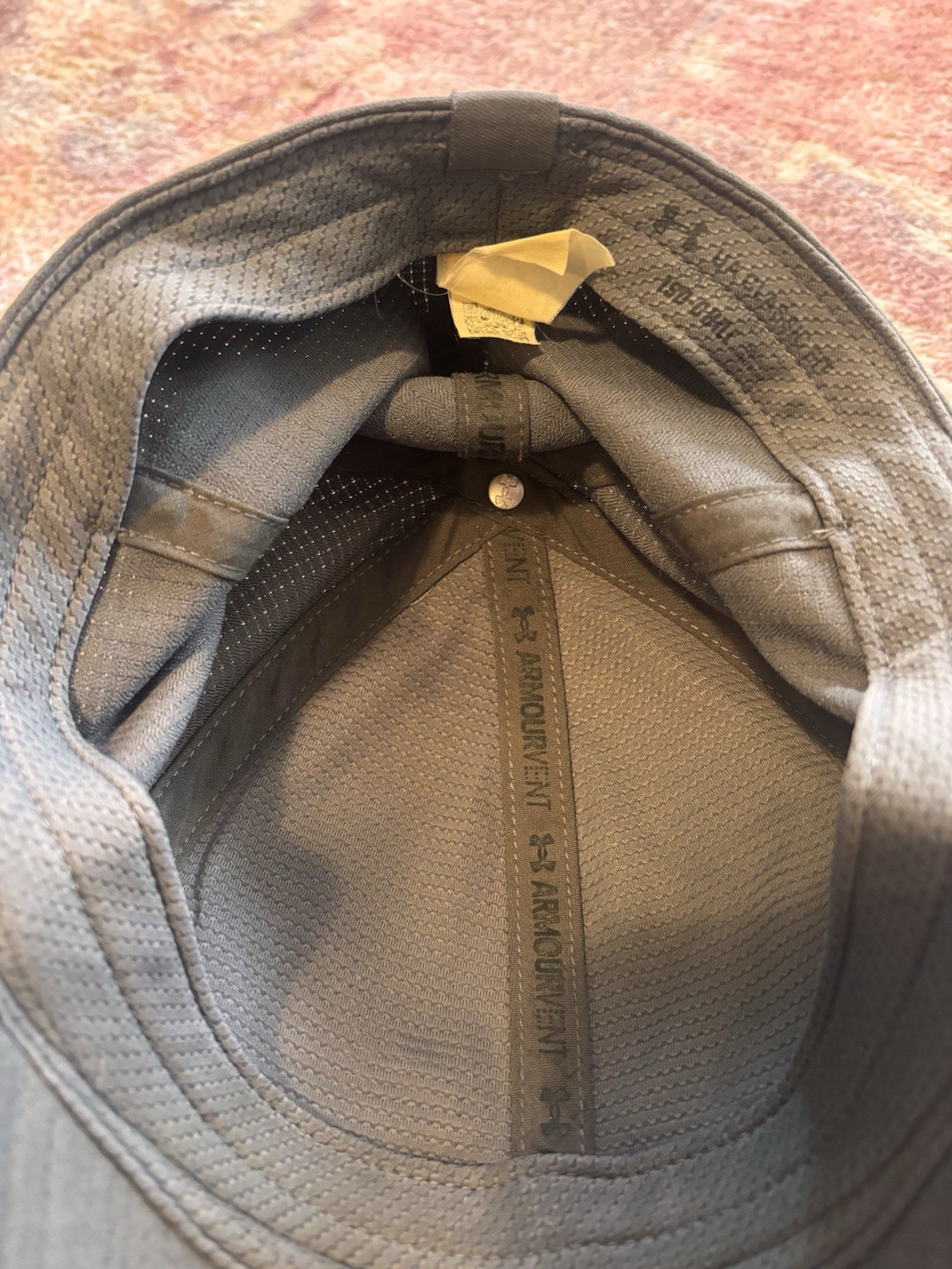 Under Armour Gray Iso-Chill Solid Baseball Cap LG… - image 3