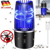 Akku Moskito Killer Uv Insektenvernichter Elektrisch Led Lampe MüCkenfalle Licht