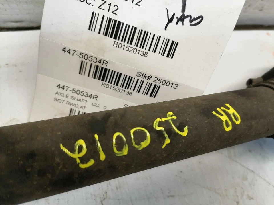 Eje trasero derecho pasajero se adapta a 07-17 LEXUS LS460 1520138 Foto 4 de 4