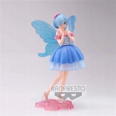Re: Zero Fairy Elements Rem Figur Figur 22cm Anime Manga Banpresto Sammelfigur