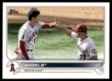 2022 Topps Series 1 Shohei Ohtani - Mike Trout #159 Angels