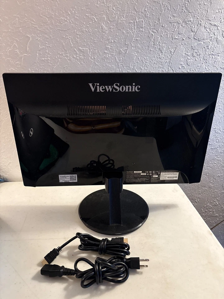 VIEWSONIC VA2259-SMH 22" FULL HD LED WIDESCREEN IPS LED MONITOR TESTED & WORKS - Image 3 of 3