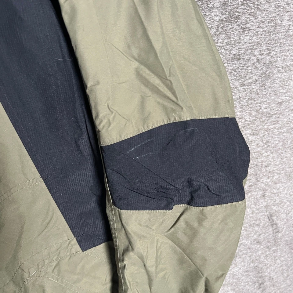 Jaqueta REI Gore-Tex feminina 3 em 1 tamanho 14 verde oliva preta capa de chuva de ganso - Imagem 2 de 4