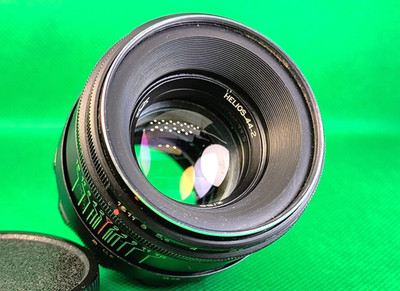 KMZ Helios 44-2 58mm f2 Lens professionally serviced Swirly Bokeh, M42 mount