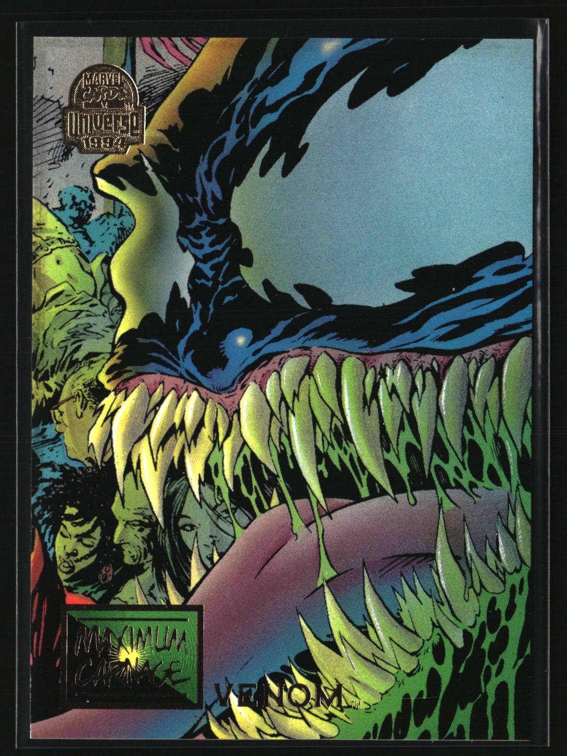 Venom 1994 Fleer Marvel Universe #27