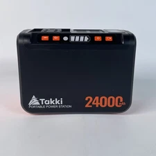 Takki 88Wh Portable Power Station, Solar Generator, AC/DC/USB,(NO ACCESSORIES)