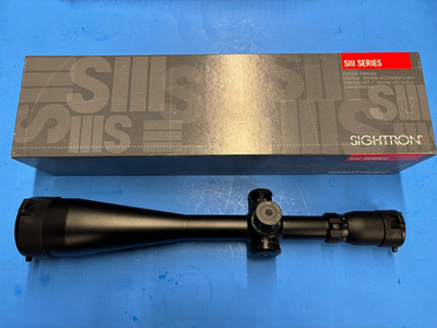 Sightron Rifle Scope SIII Series 10-50X60