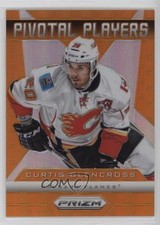 2013-14 Panini Prizm Pivotal Players Orange 15/50 Curtis Glencross #PP-4 v9t