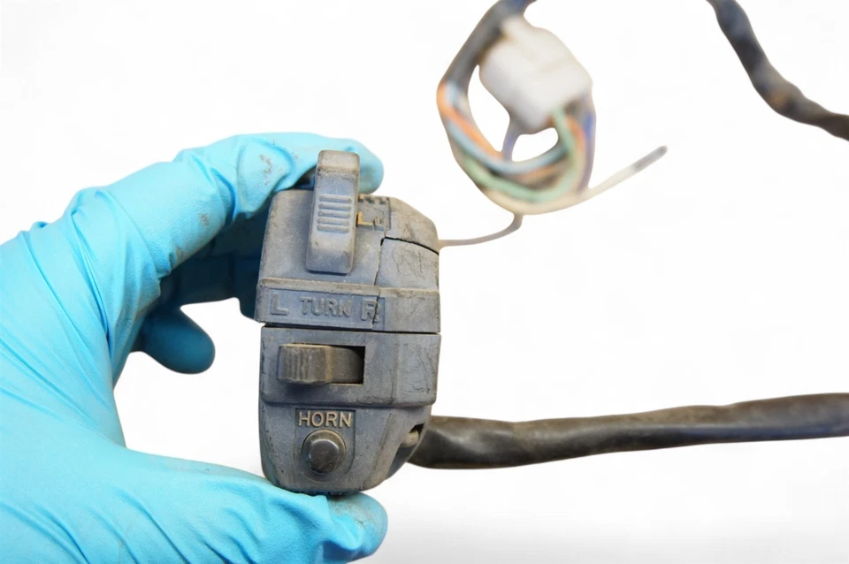 Controles izquierdo honda xl250 xl 250 xl185 xl 185 h137 *2641h Foto 3 de 4