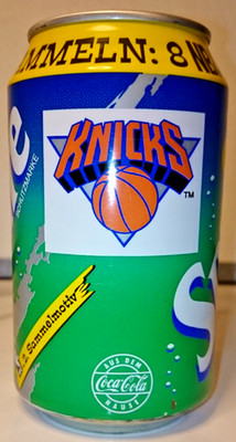 Sprite Coca Cola Can Dose 1996, NBA Top-Teams Nr. 2 New York Knicks, 90s vintage