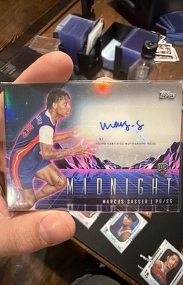 2023-24 Topps Midnight - Rookie Horizon Signatures Marcus Sasser #RHS-MS AU, RC