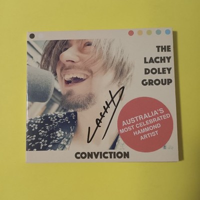 The Lachy Doley Group AUTOGRAPHED - Conviction PROMO - 2015 - Used - NM - CDs