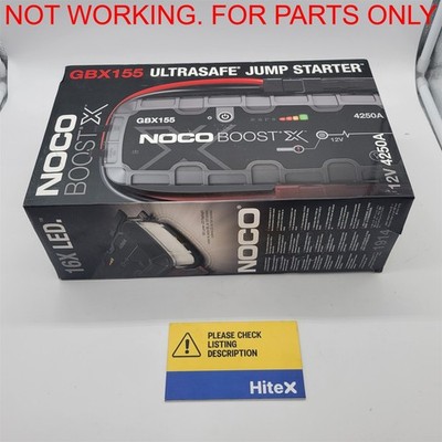 NOCO Boost X GBX155: 4250A UltraSafe Jump Starter   12V [GBX155] -NOT WORKING-