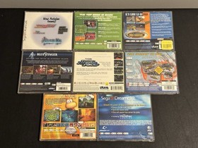 Sega Dreamcast Empty Case & Manual Lot w/ Broken Discs Rayman 2 Crazy Taxi More!