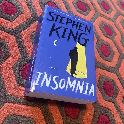 insomnia stephen king paperback Large Blue Art Gallery Books Publisher